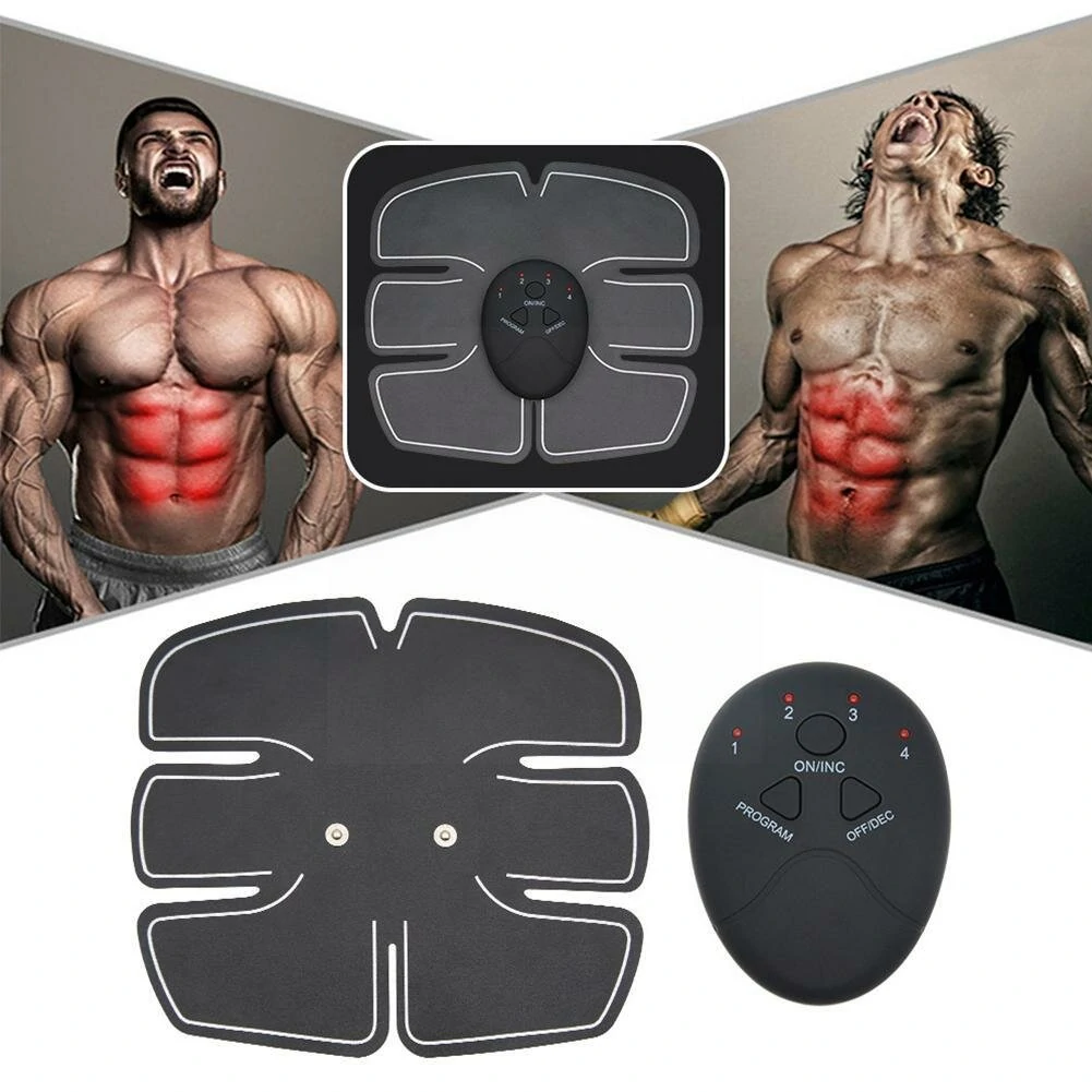 (image for) Six-pack Abdominal Fitness Instrument Muscle Machine Slimming Belly Smart Fitness Equipment for Home Outdoor